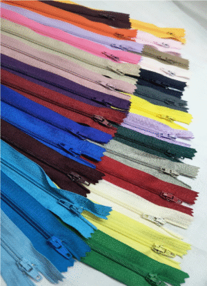 Zíper Nylon Fixo 15 Cm – 5 Unidades